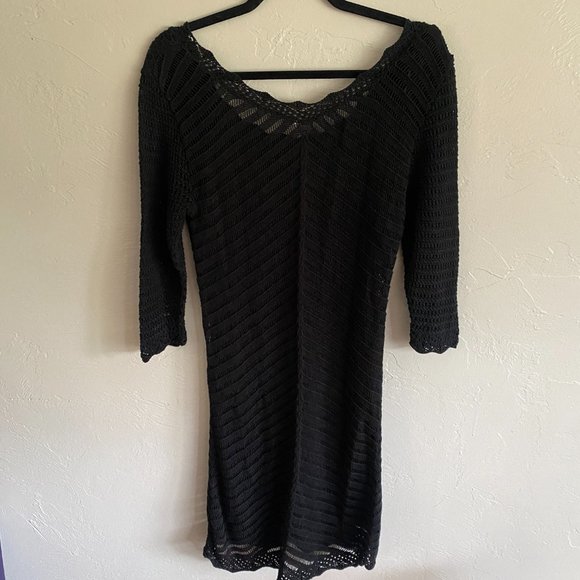 Jones New York Crochet Sweater Dress - Picture 4 of 5
